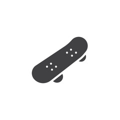 Wall Mural - Skateboard vector icon