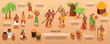 Tribes In Africa Infographics