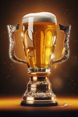 a huge beer winners cup
