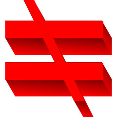 3d Math Symbol