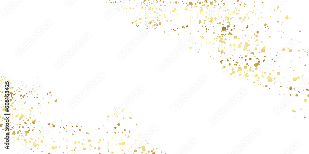 Gold glitter Shiny luxury effect  gold glitter transparent background.Abstract gold glitter.Golden Mist.