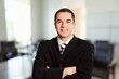 © BillionPhotos.com - Portrait of the successful young male businessman in office building