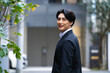 © Paylessimages - スーツを着た日本人の肖像