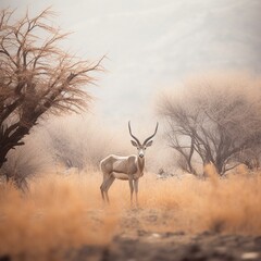  Solitary Animal in Habitat, Generative AI