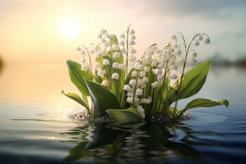 Wall Mural - Amazing and attractive flower generated by AI