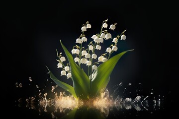 Wall Mural - Amazing and attractive flower generated by AI