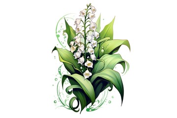 Wall Mural - Amazing and attractive flower generated by AI