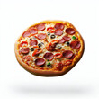 © faical - Satisfying Pizza Wonder, Realistic Food Illustration, Generative AI
