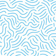 © Tanya Syrytsyna - Comic wavy squiggle texture background. Curved waved stripes, lines seamless pattern.