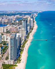 Wall Mural - Florida from the air