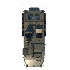 armored personnel carrier 1- Top view png