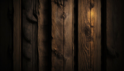 Wall Mural - Dark oak wooden rustic oak background
