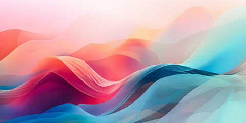 Wall Mural - soft focus dreamy pastel color background with copy space