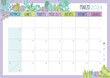 Calendario Planificador 2024 en Español - Tamaño A4 - Mes de Marzo