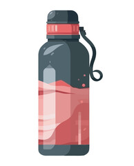 Poster - plastic bottle with liquid inside