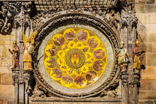 The Prague Astronomical Clock, A Medieval Astronomical Clock, Installed In 1410, Making It The Third-oldest Astronomical Clock In The World And The Oldest Clock Still Operating. Czech Republic, 2018