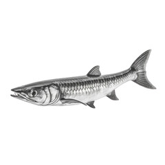 Wall Mural - barracuda