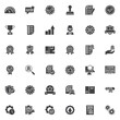 © alekseyvanin - Quality control vector icons set