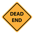 © Sejal - Dead End Sign vector illustration on white background..eps