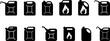 Canister icon. Jerry can symbol. Fuel, gasoline or oil canister. Vector