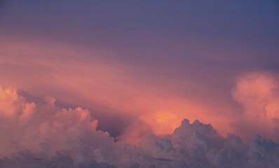 Wall Mural - twilight sky background,sky sunset background.
