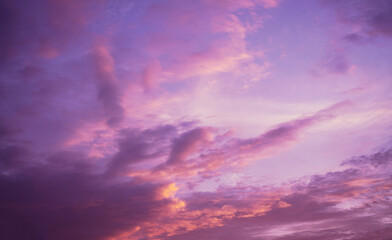 Wall Mural - twilight sky background,sky sunset background.