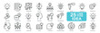 Idea thin line icons. Editable stroke. For website marketing design, logo, app, template, ui, etc. Vector illustration.