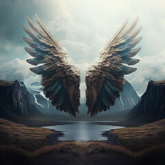 Wall Mural - Wings