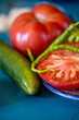 Natural organic new crop tomatoes
