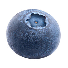Wall Mural - blueberry isolated on white background, full depth of field, high quality