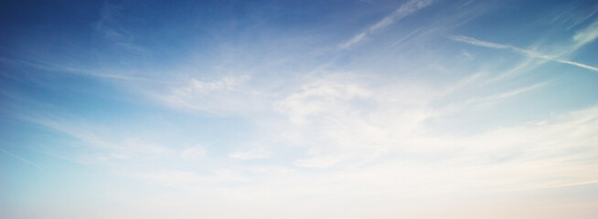 Wall Mural - Summer sky clouds