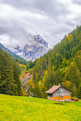 Wall Mural - Berner Oberland Highlands in Switzerland