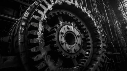 Massive Dirty Machinery Gear