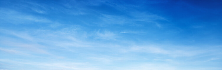 Wall Mural - blue sky with white cloud landscape background