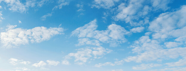 Wall Mural - blue sky with white cloud landscape background