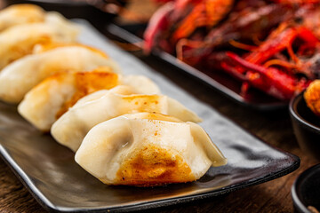 Sticker - Fried dumplings with crayfish filling