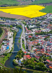 Wall Mural - Town Ruzomberok in Liptov region at Slovakia