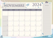 Calendario Planificador 2024 en Español - Mes de Noviembre