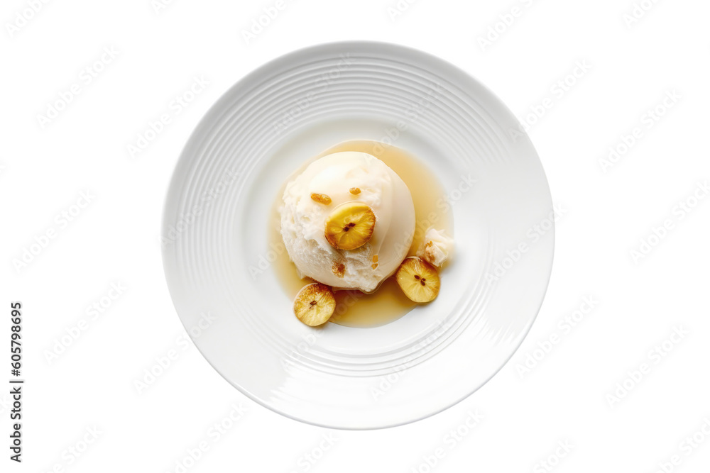kem-chuoi-bananice-cream-vietnamese-cuisine-isolated-on-transparent