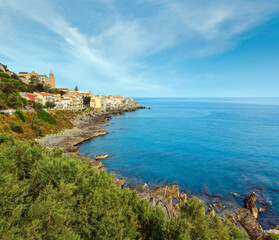 Wall Mural - Cefalu old beautiful town coastal view, Palermo region, Sicily, Italy.