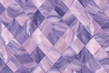 Wallpaper For Seamless Diamond Marble Swirl Mosaic Tiles Background Texture In Digital Lavender Color Of The Year For 2023 Contemporary Trendy Violet Purple Backdrop Patchwork Pattern Wi Generative Ai