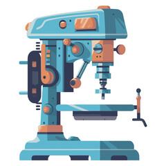 Poster - Robotic arm in factory uses for manufacturing