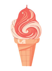 Poster - Sweet summer snack ice cream cone