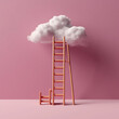 © Hristina Andzic - A ladder plowing the cloud. Generative Ai