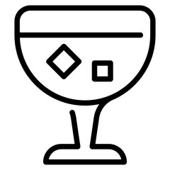 Sticker - Cocktail Icon