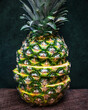 © DL Acken - pineapple on a wooden table