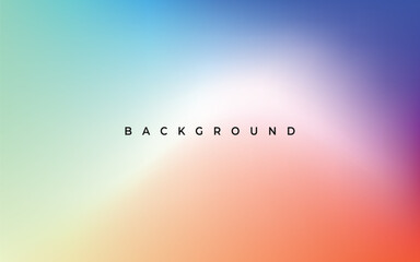Wall Mural - gradient multicolor background curve light effect design vector
