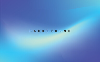 Wall Mural - gradient blue background curve light effect design vector graphic