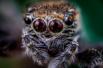 Wall Mural - close up of a spider