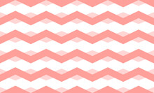Double Layer Pink Zigzag Chevron Grunge Pattern Background Seamless Repeat Pattern, Replete Image Design For Fabric Printing Or Wallpaper
